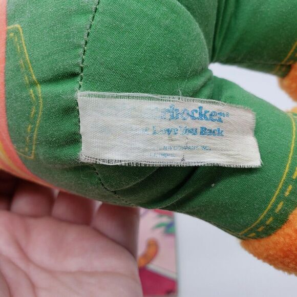 Vintage 1981 Heathcliff Plush Doll The Cats Meow Knickerbocker plus vintage book - Picture 4 of 12